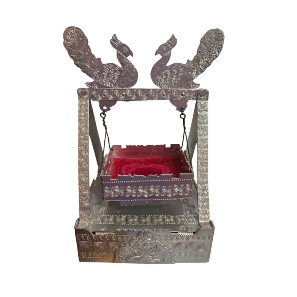 Krishna Janmashtami Jhula / laddu gopal jhula / swing Jhulla German Silver